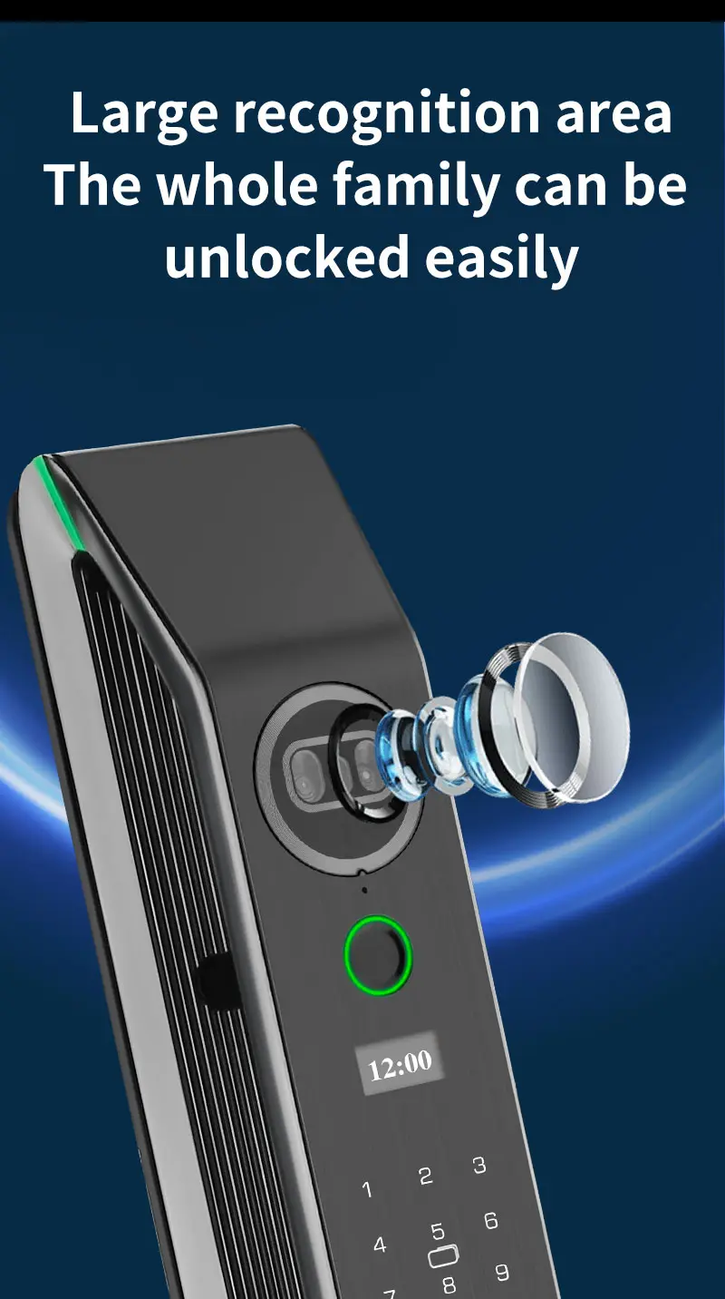 Fingerprint Waterproof Outdoor Garden Lock